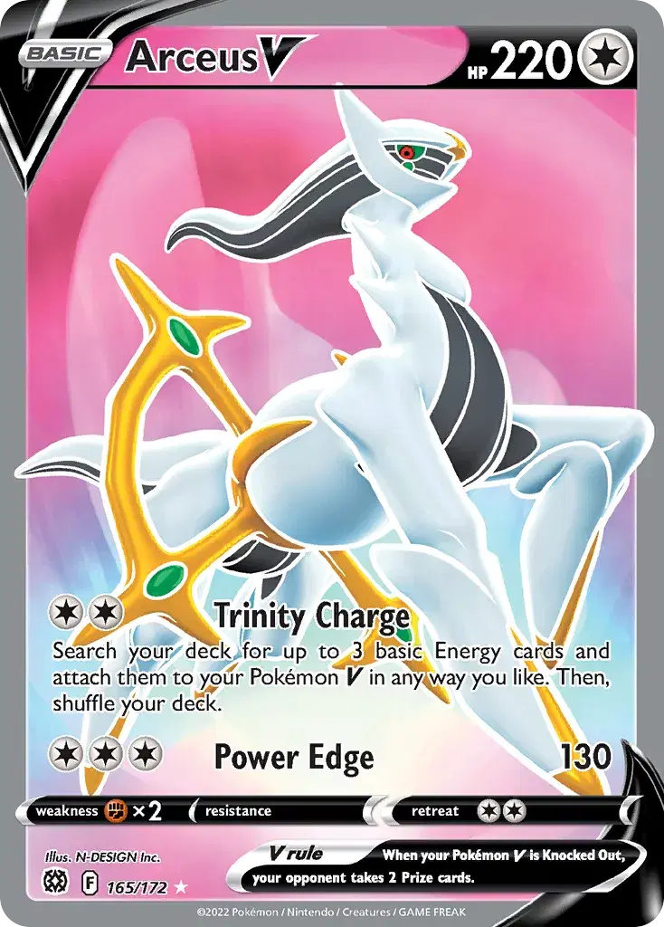 Arceus V Brilliant Stars 165