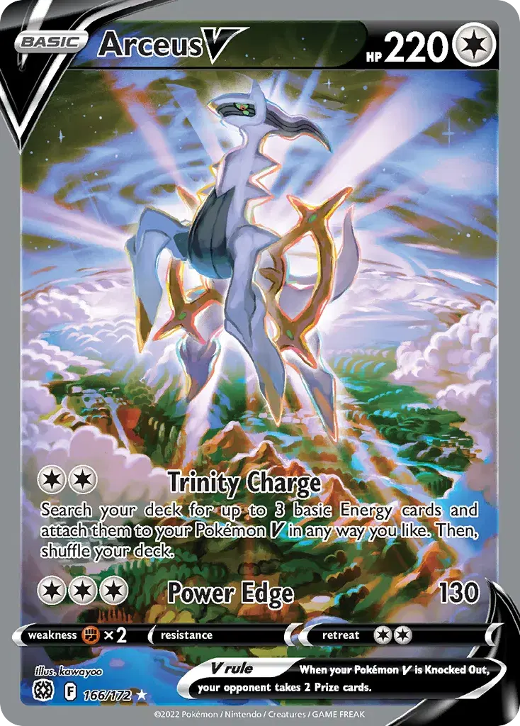 Arceus V Brilliant Stars 166
