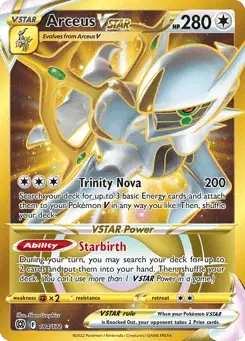 Arceus VSTAR Brilliant Stars