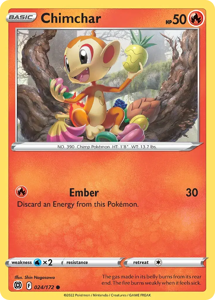 Chimchar Brilliant Stars 24