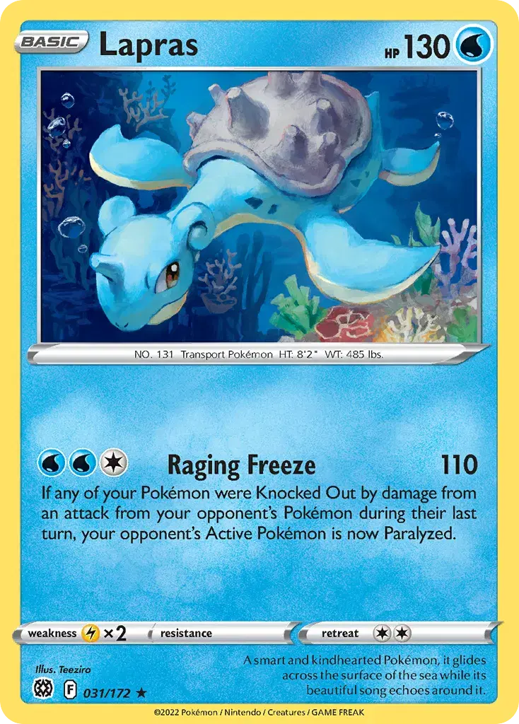 Lapras Brilliant Stars 31