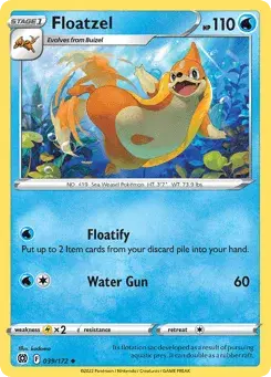 Floatzel Brilliant Stars