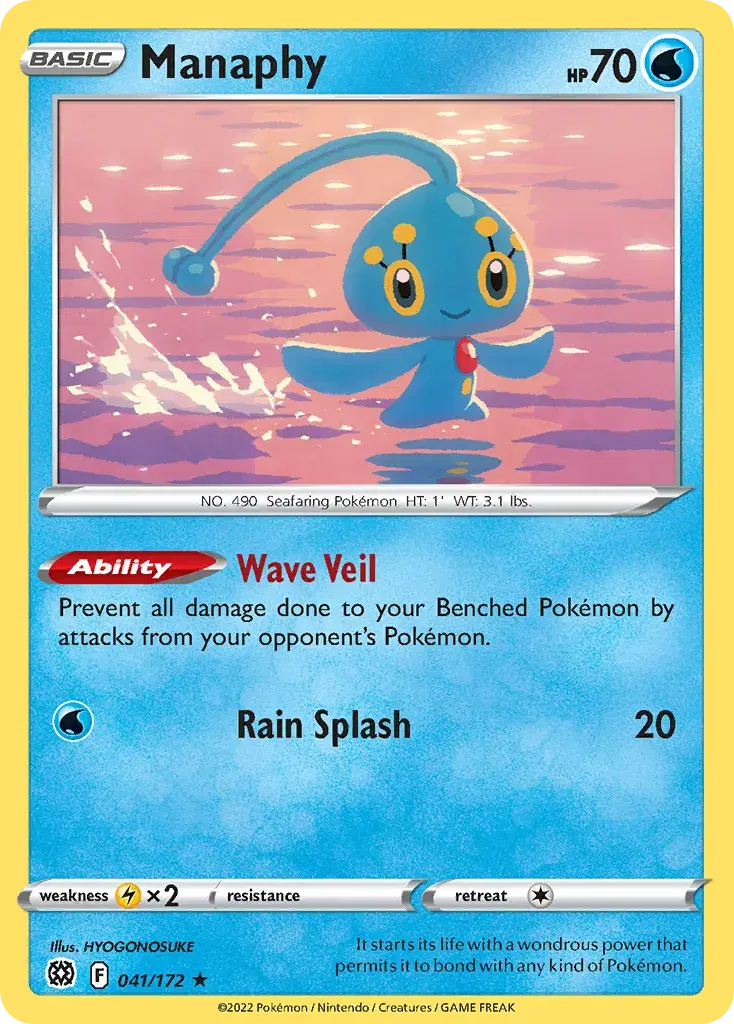 Manaphy Brilliant Stars 41