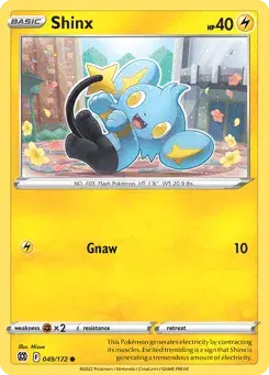 Shinx Brilliant Stars