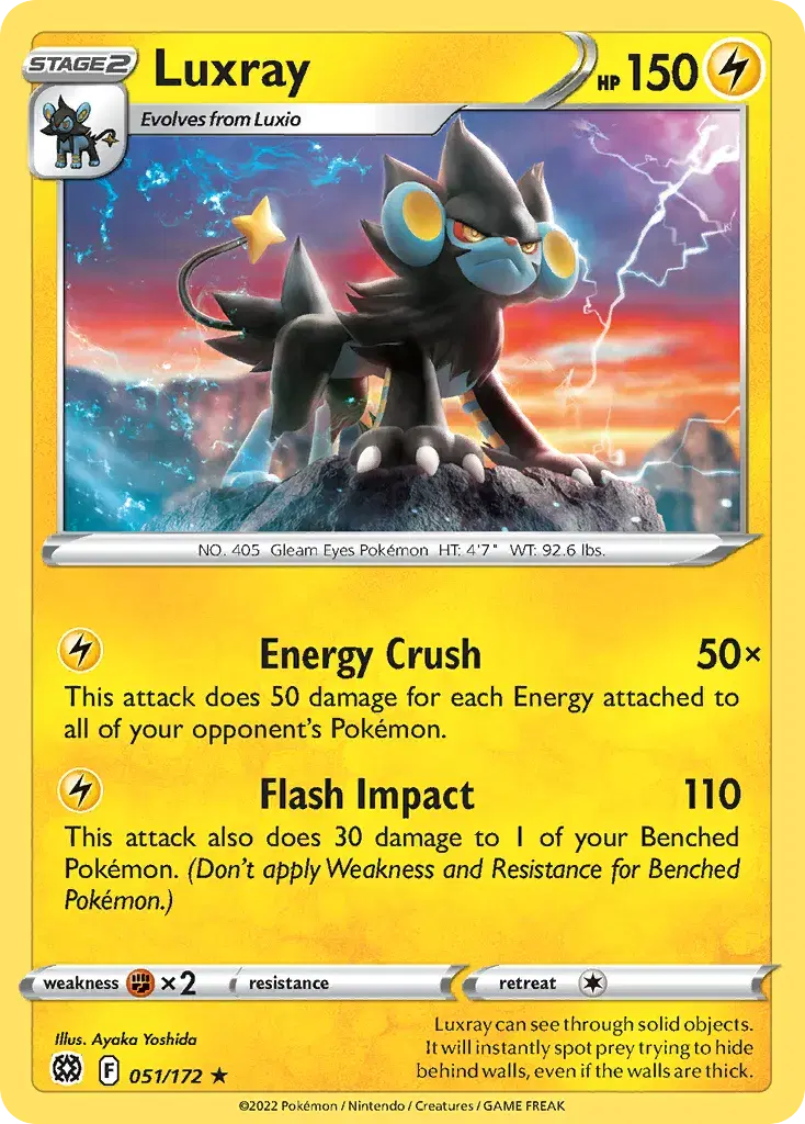 Luxray Brilliant Stars 51