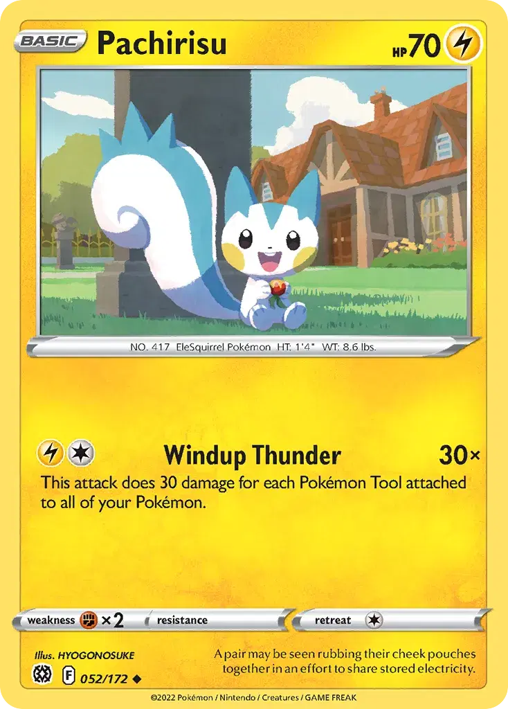 Pachirisu Brilliant Stars 52