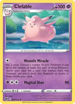 Clefable Brilliant Stars