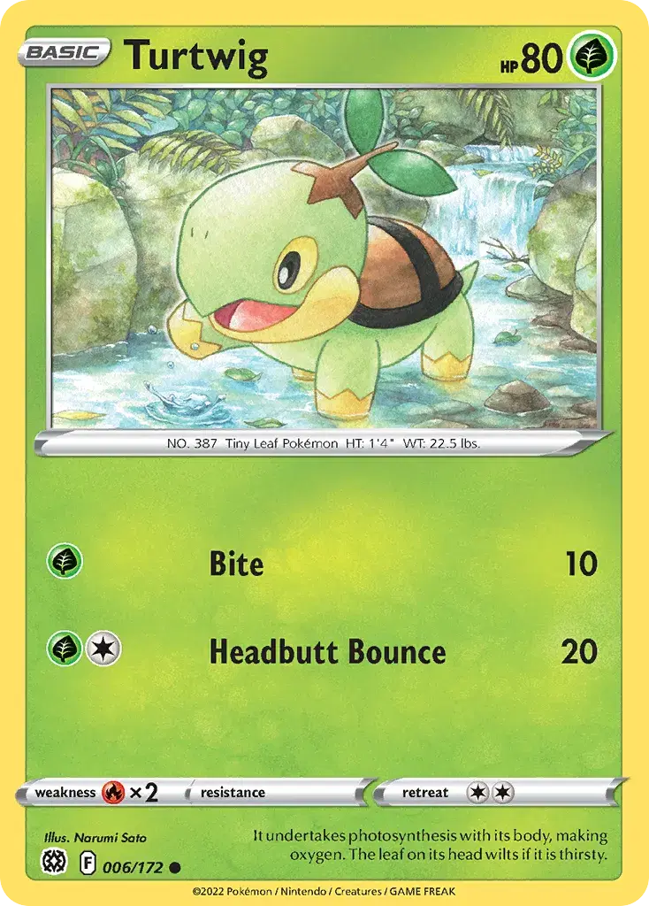 Turtwig Brilliant Stars 6