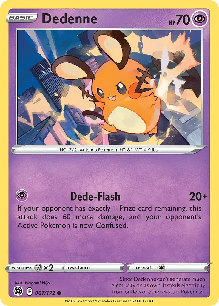 Dedenne Brilliant Stars 67