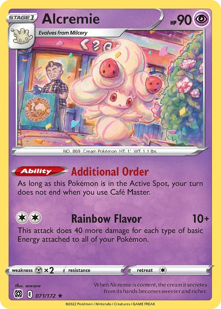 Alcremie Brilliant Stars 71