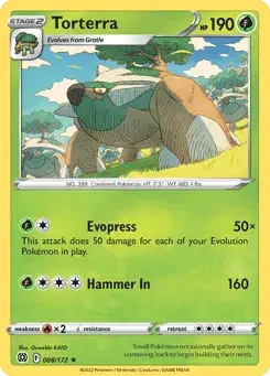 Torterra Brilliant Stars
