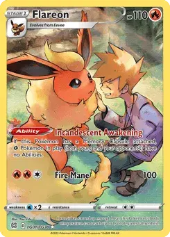 Flareon Brilliant Stars Trainer Gallery