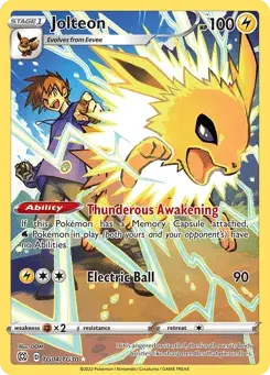 Jolteon Brilliant Stars Trainer Gallery