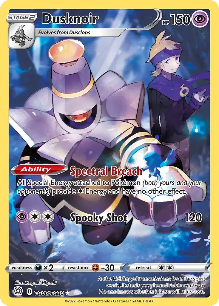 Dusknoir Brilliant Stars Trainer Gallery TG06