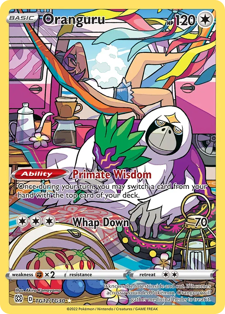 Oranguru Brilliant Stars Trainer Gallery TG12