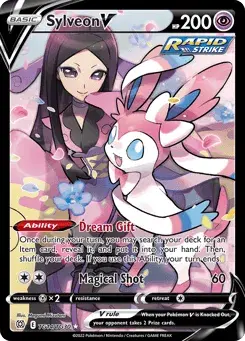 Sylveon V Brilliant Stars Trainer Gallery