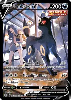 Umbreon V Brilliant Stars Trainer Gallery