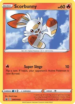 Scorbunny SWSH Black Star Promos