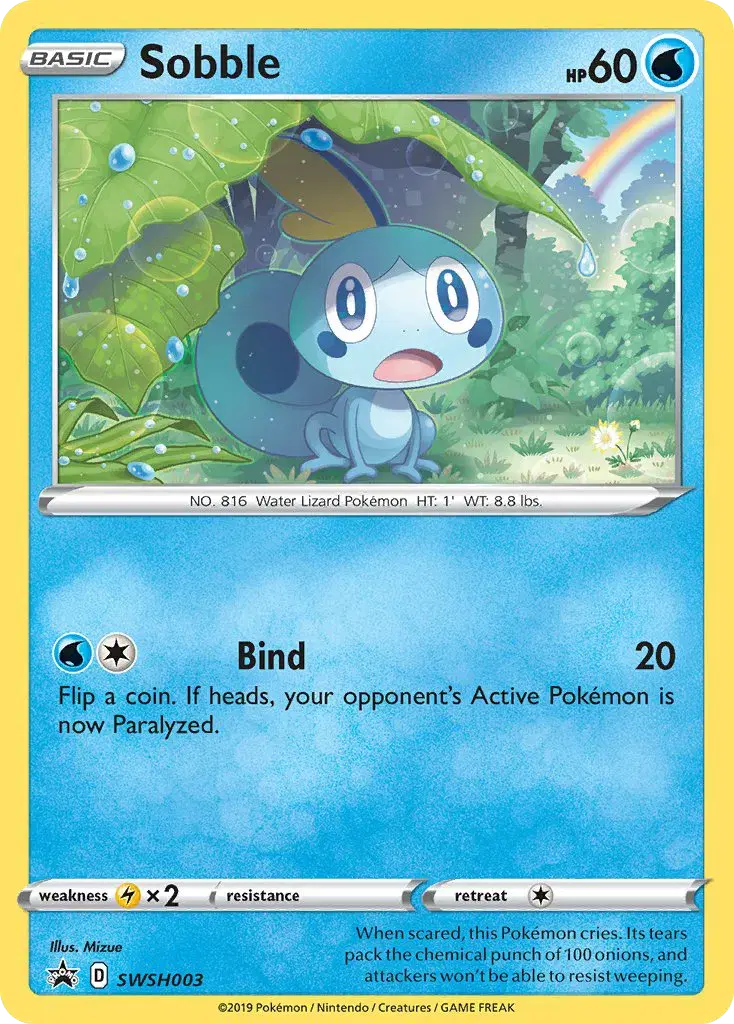Sobble SWSH Black Star Promos SWSH003