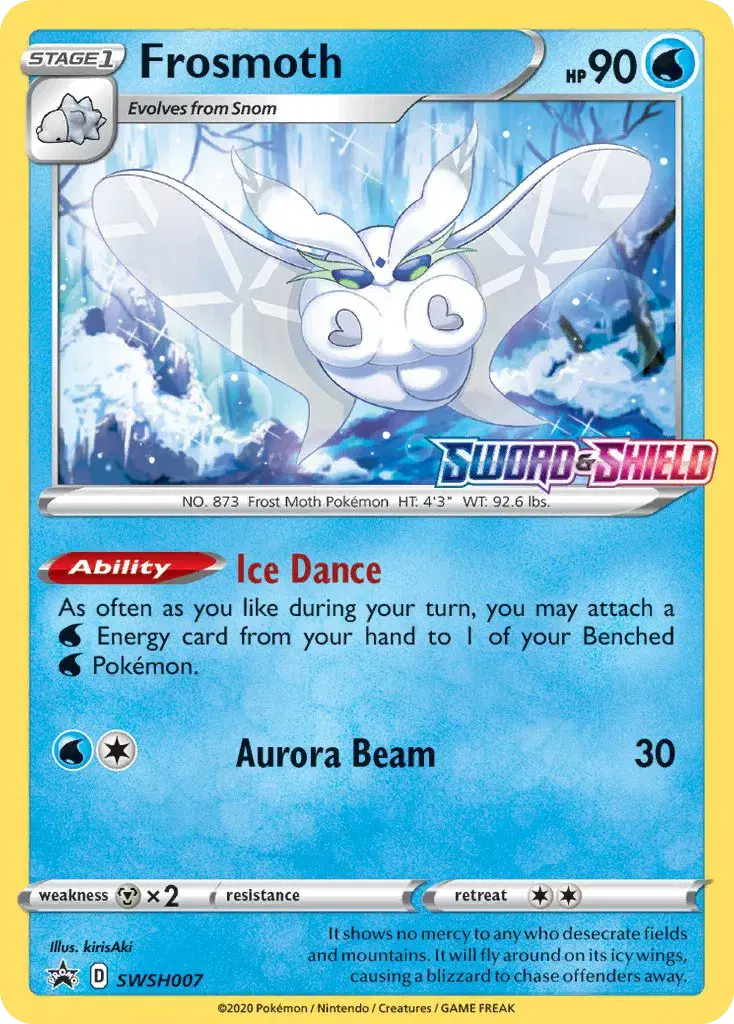 Frosmoth SWSH Black Star Promos SWSH007