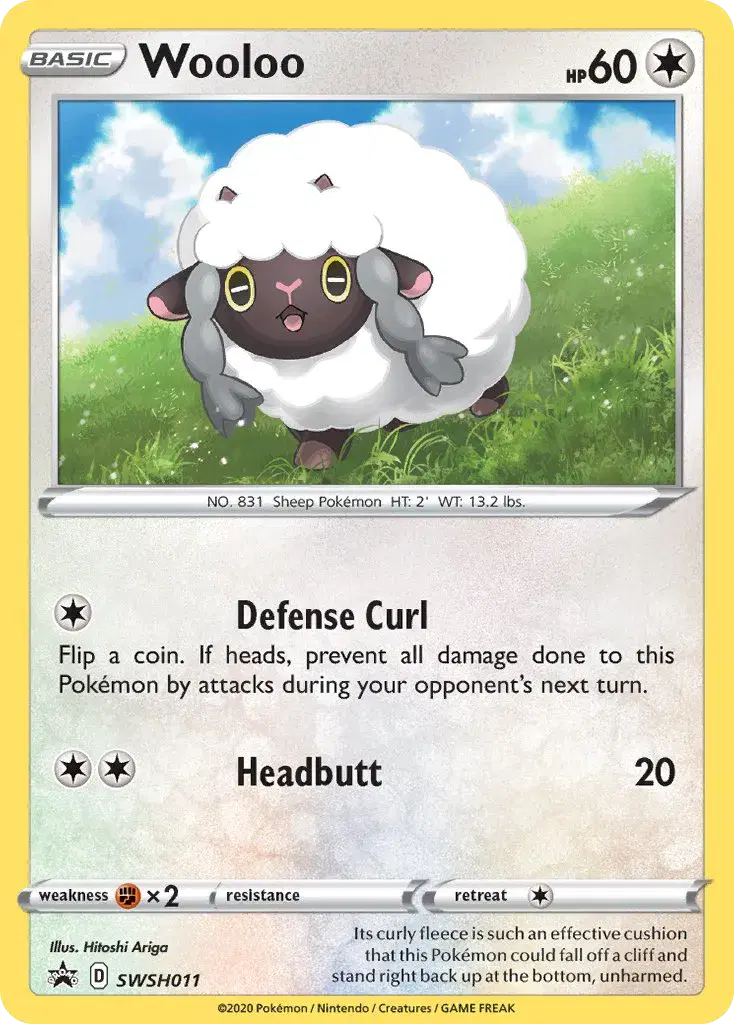 Wooloo SWSH Black Star Promos SWSH011