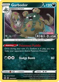 Garbodor SWSH Black Star Promos