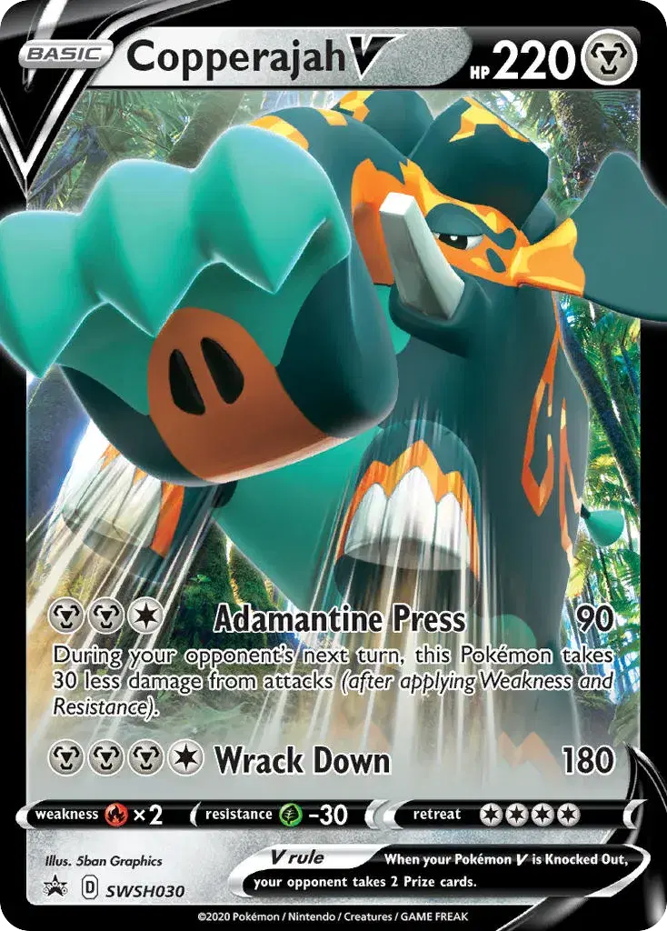 Copperajah V SWSH Black Star Promos SWSH030