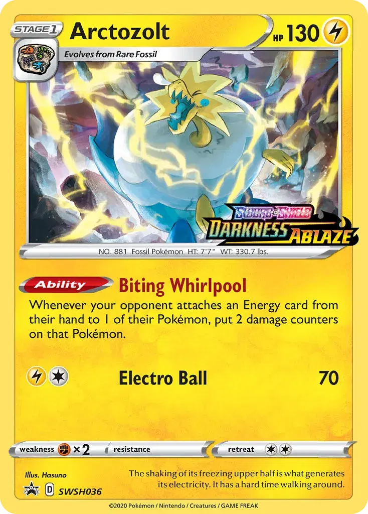 Arctozolt SWSH Black Star Promos SWSH036