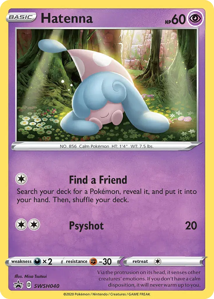 Hatenna SWSH Black Star Promos SWSH040