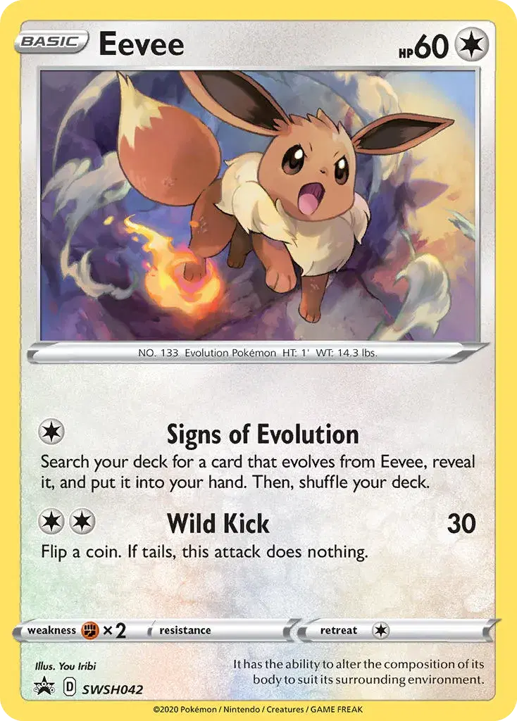 Eevee SWSH Black Star Promos SWSH042