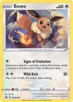 Eevee SWSH Black Star Promos