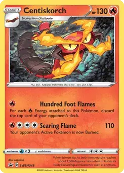 Centiskorch SWSH Black Star Promos