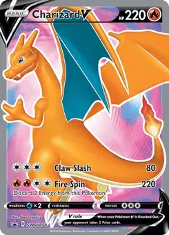 Charizard V SWSH Black Star Promos