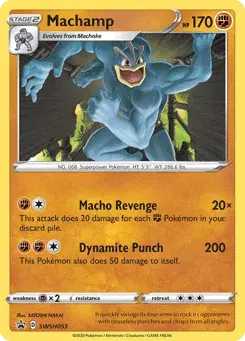 Machamp SWSH Black Star Promos