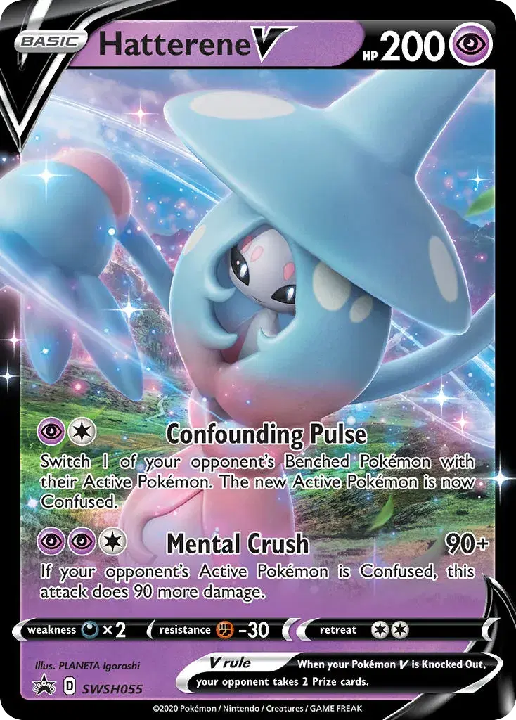 Hatterene V SWSH Black Star Promos SWSH055