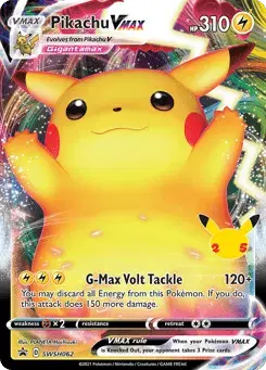 Pikachu VMAX SWSH Black Star Promos
