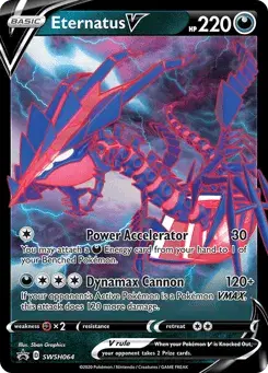 Eternatus V SWSH Black Star Promos