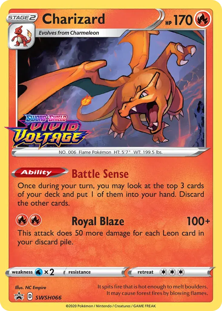 Charizard SWSH Black Star Promos SWSH066