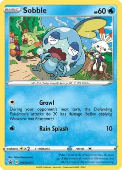 Sobble SWSH Black Star Promos