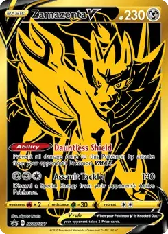 Zamazenta V SWSH Black Star Promos