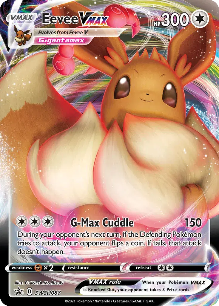 Eevee VMAX SWSH Black Star Promos SWSH087
