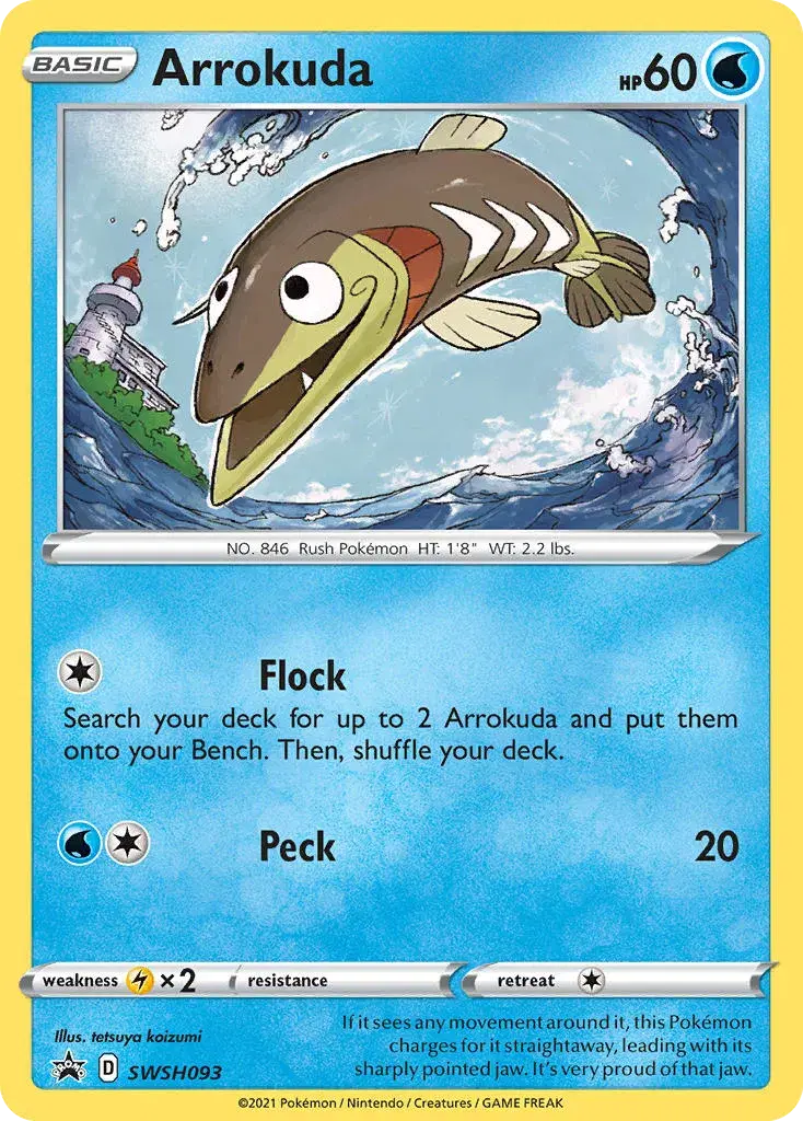 Arrokuda SWSH Black Star Promos SWSH093