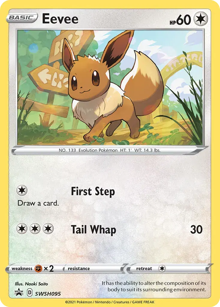 Eevee SWSH Black Star Promos SWSH095