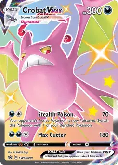 Crobat VMAX SWSH Black Star Promos
