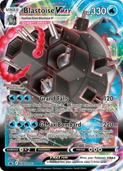 Blastoise VMAX SWSH Black Star Promos