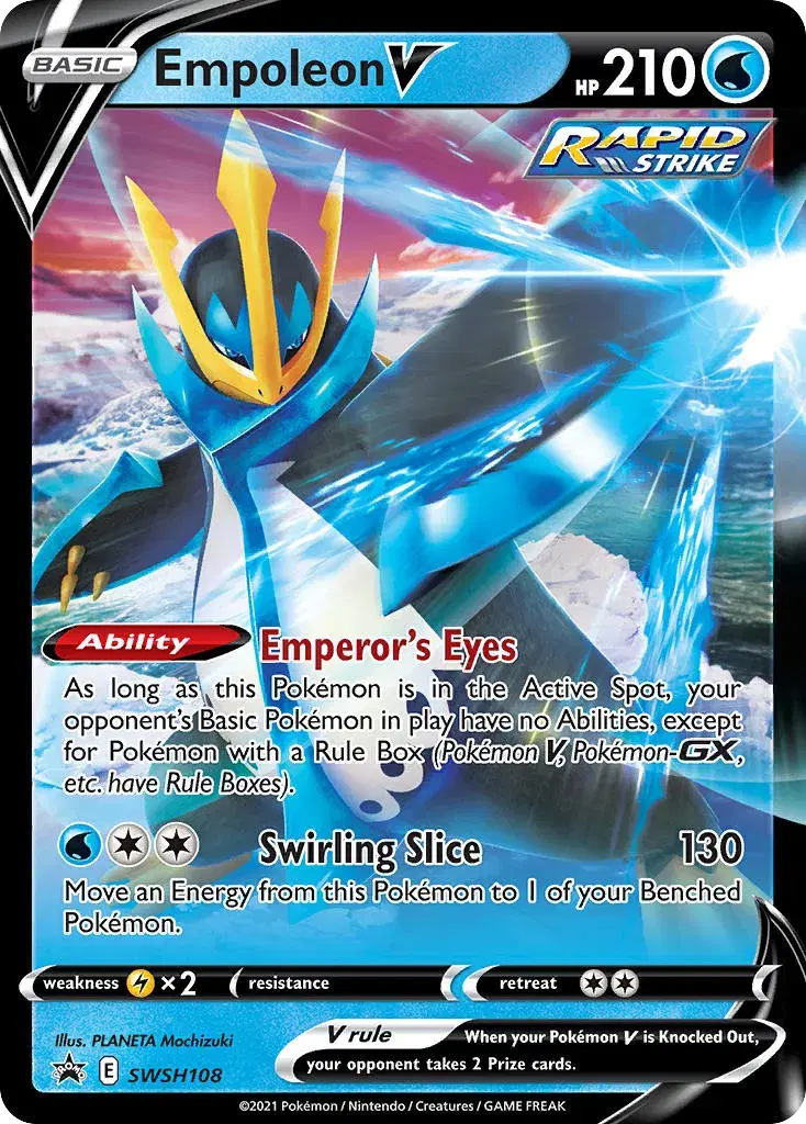 Empoleon V SWSH Black Star Promos SWSH108