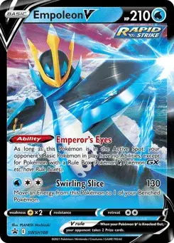 Empoleon V SWSH Black Star Promos