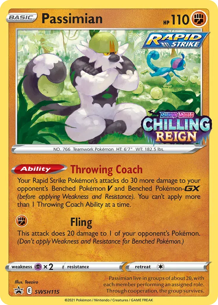 Passimian SWSH Black Star Promos SWSH115