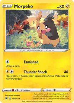Morpeko SWSH Black Star Promos