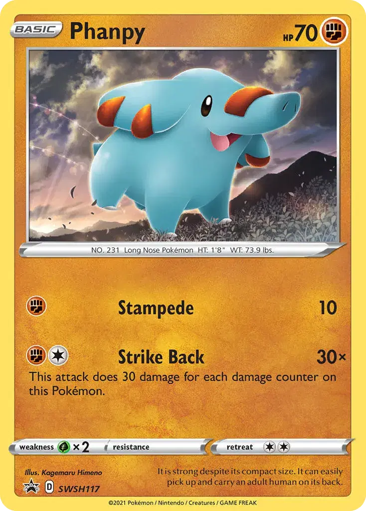 Phanpy SWSH Black Star Promos SWSH117